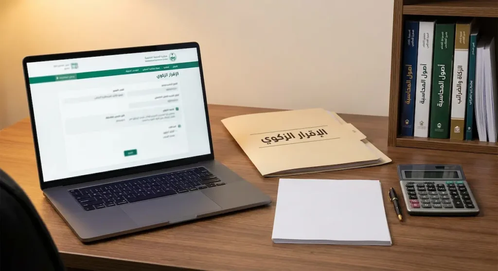  مكتب محاسب يُعد الإقرار الزكوي والضريبي للمؤسسة الفردية