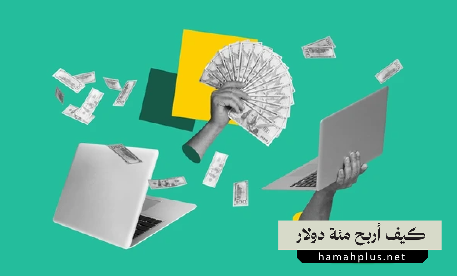 كيف أربح 100 دولار يومياً من منزلي؟ طرق عملية مجربة