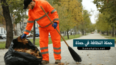 حملة النظافة في حماة