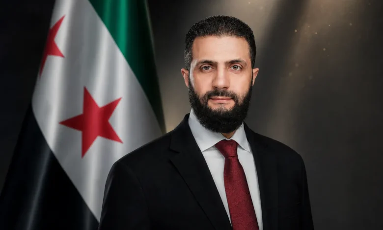 الرئيس أحمد الشرع