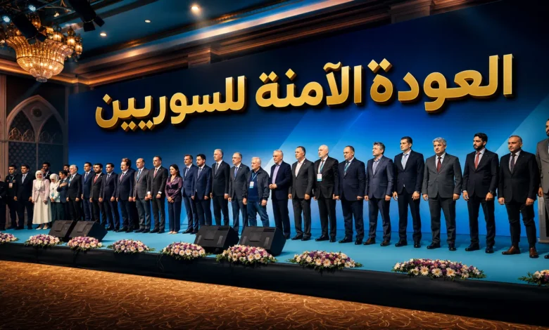 العودة الآمنة للسوريين