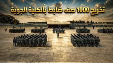 تخريج 1000 صف ضابط بالكلية الجوية في سوريا