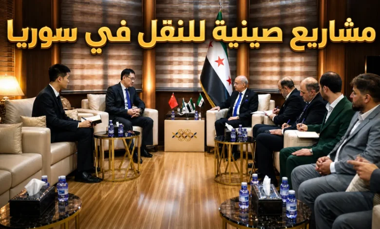 مشاريع صينية للنقل في سوريا