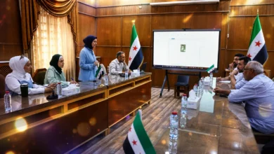ترميم الأبنية في اللطامنة