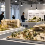 معرض هندسي في جامعة حماة يعرض نماذج ومجسمات معمارية لمشاريع طلاب قسم العمارة