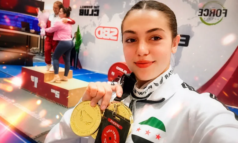 ميرغانة حجي تكتسح منصات التتويج بـ 4 ميداليات في بطولة العالم للقوة البدنية
