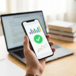 تطبيق النتائج الامتحانية في سوريا لشهادة التعليم الأساسي والشرعي على الهاتف المحمول.