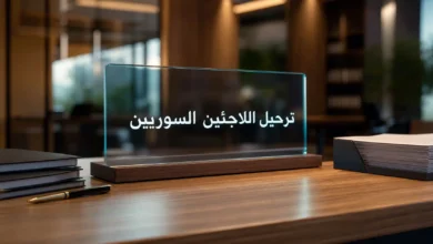 صورة تعبيرية توضح حقيقة ترحيل اللاجئين السوريين من ألمانيا وتعديل الإقامات.