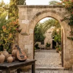صورة تعبيرية ترمز إلى التراث المعماري والثقافي العريق والأصالة.