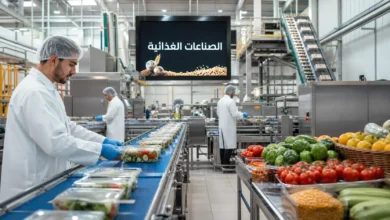 الصناعات الغذائية في سوريا - خط إنتاج حديث لمعالجة وتعبئة المنتجات الغذائية